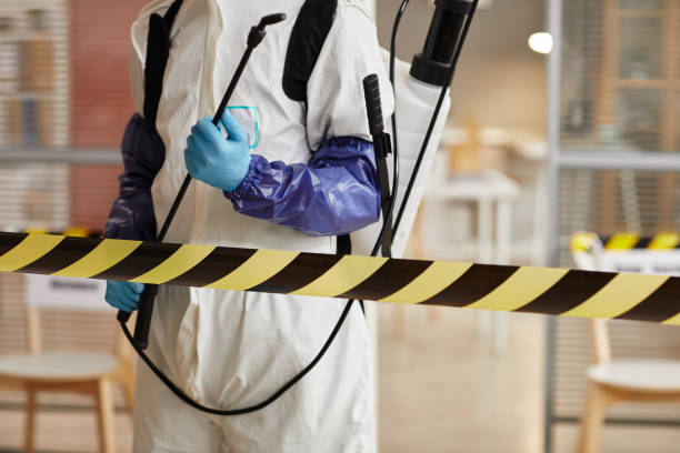Professional Biohazard technician working in Hereford, CO
